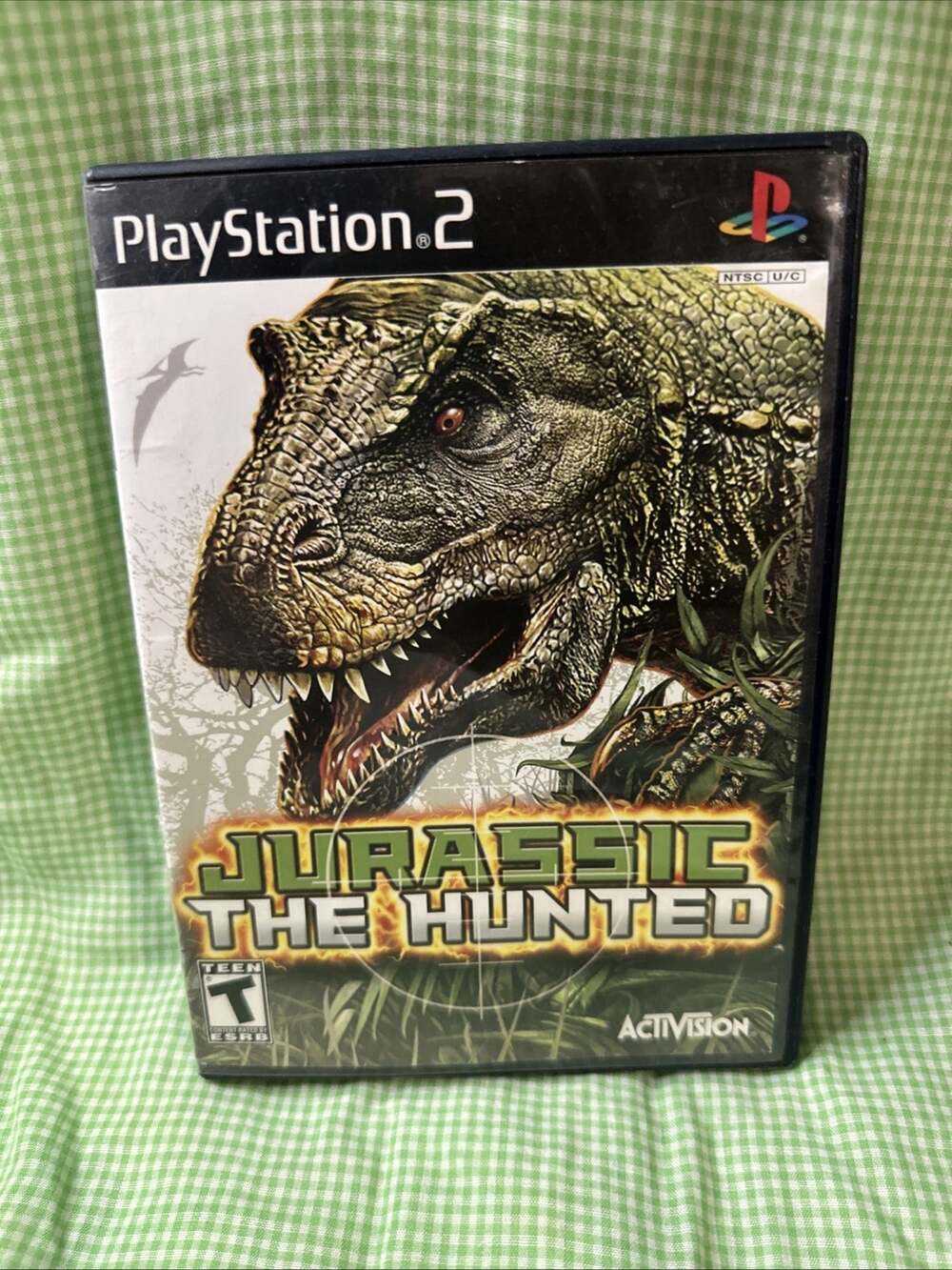 Jurassic: The Hunted Sony PlayStation 2 PS2 CIB Complete Some Scratches Untested